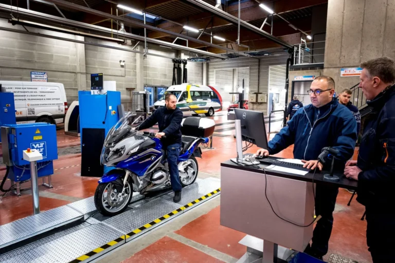 contrôle technique moto